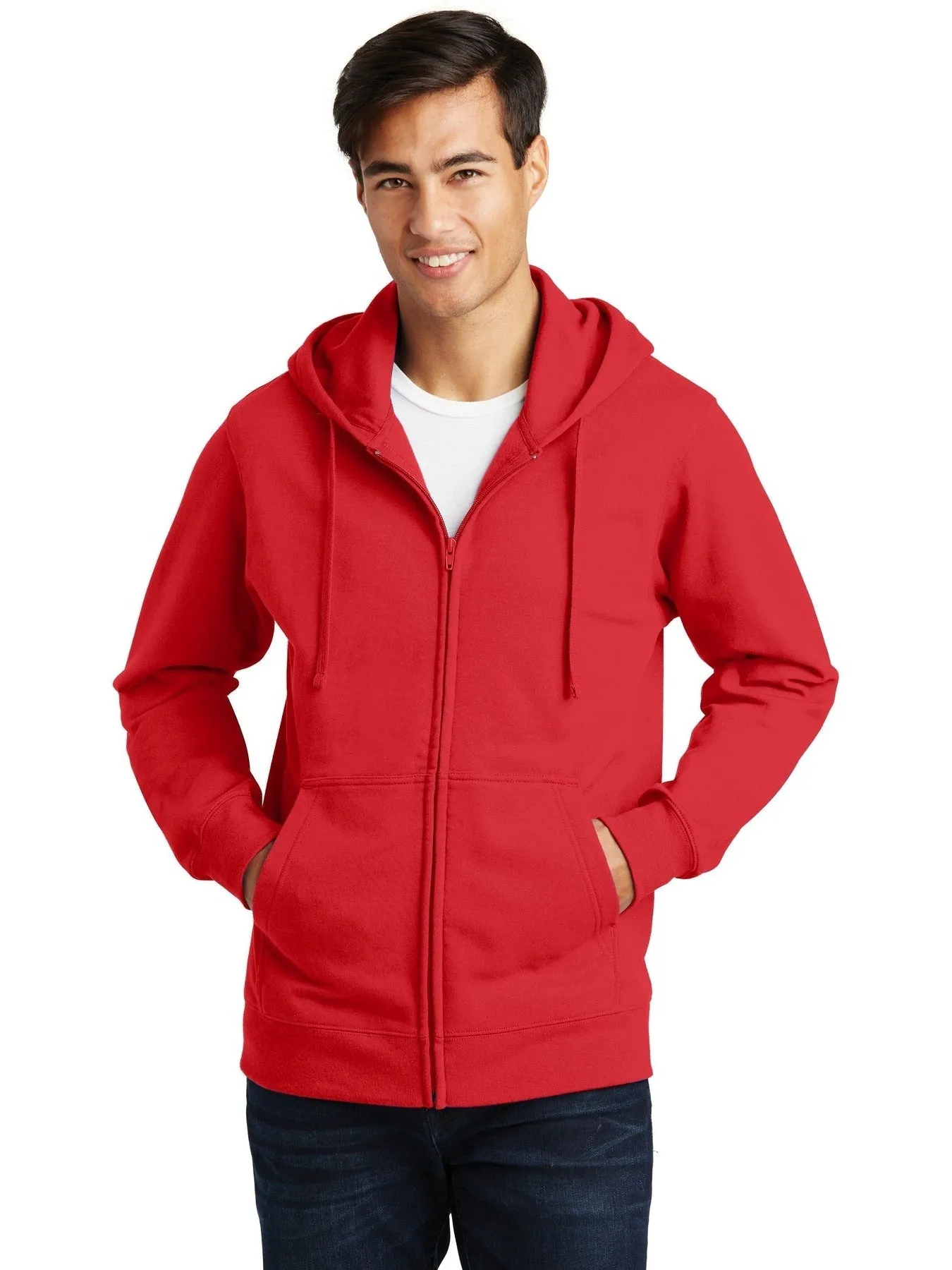 Port & Company Fan Favorite Fleece Full-Zip Hooded Sweatshirt