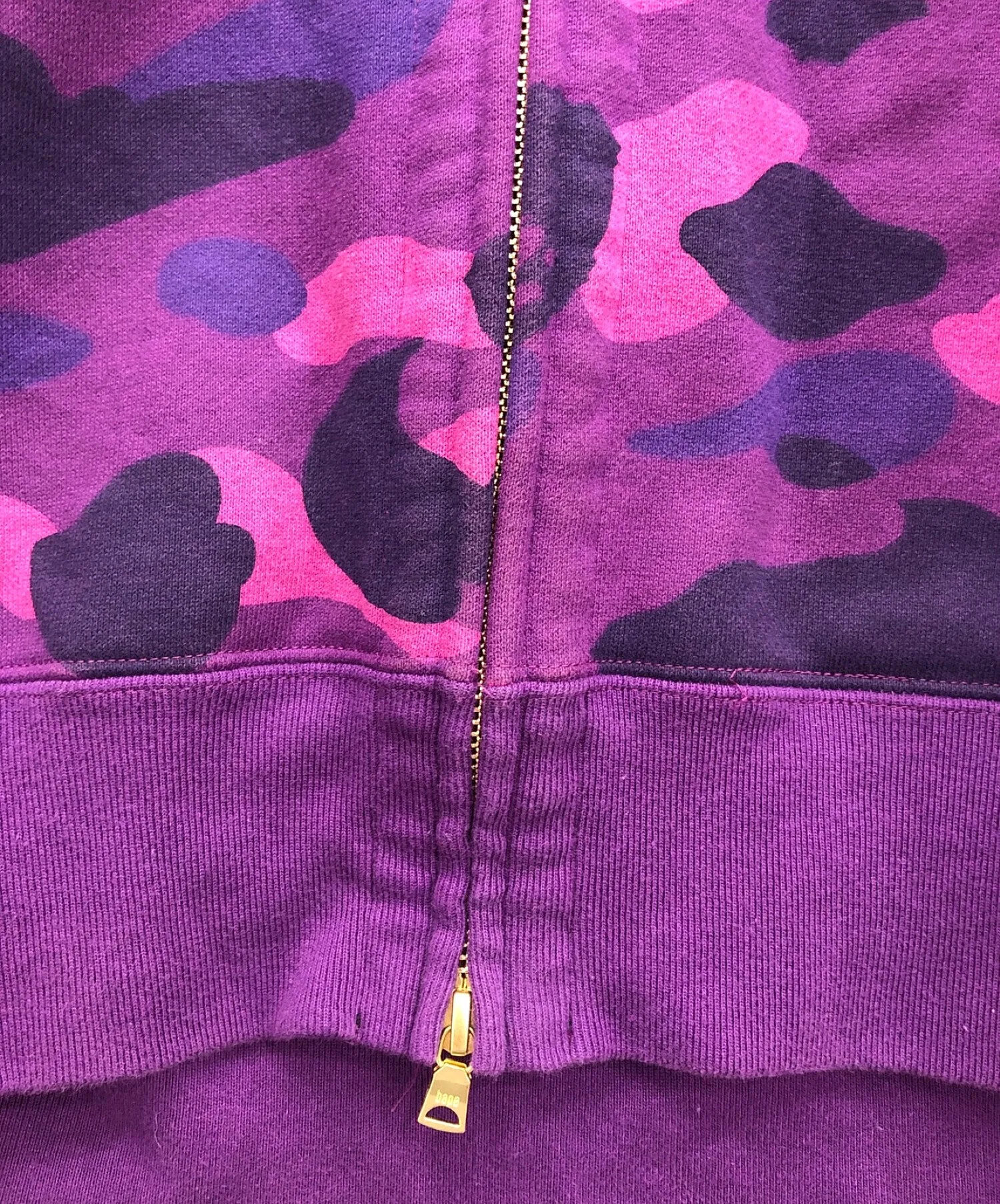 [Pre-owned] A BATHING APE Double Shark Camo Zip Hoodie 001zpk301001m