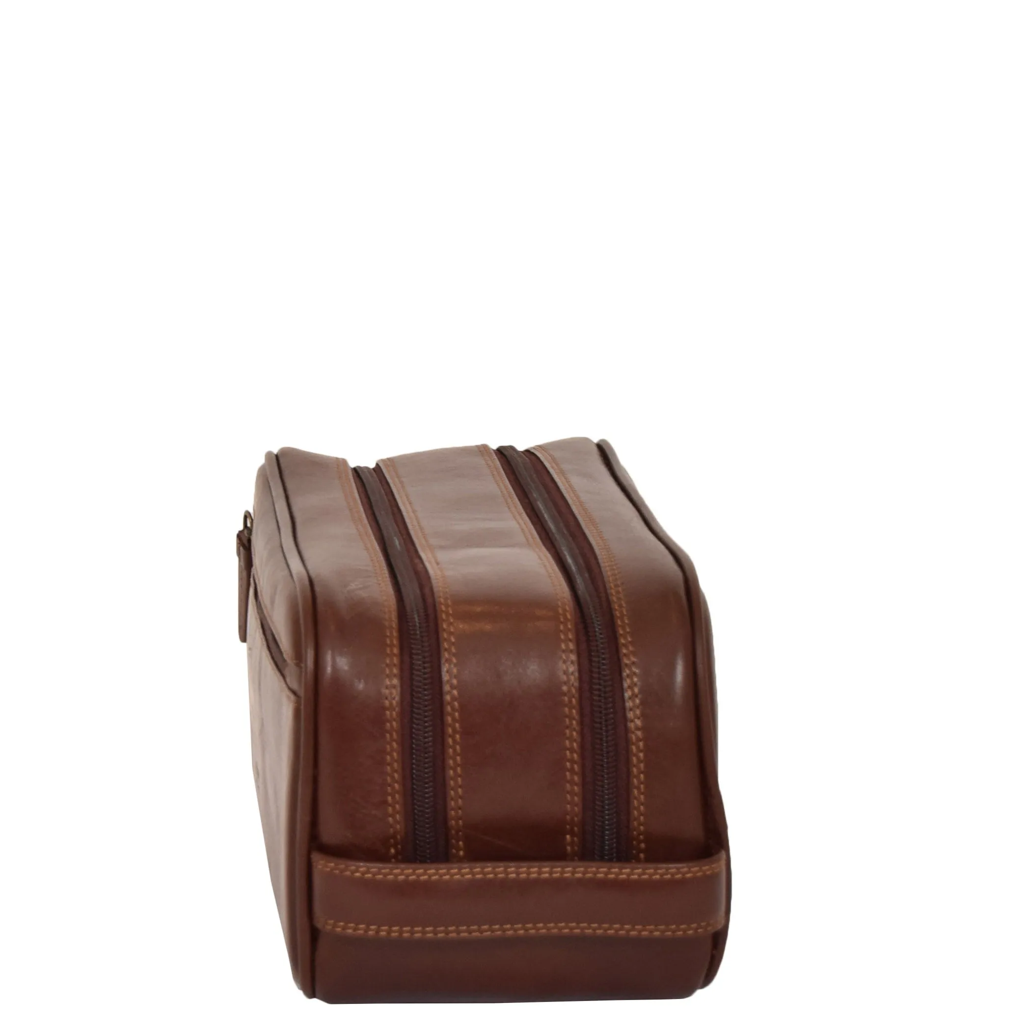 Premium Leather Wash Bag Harry Brown