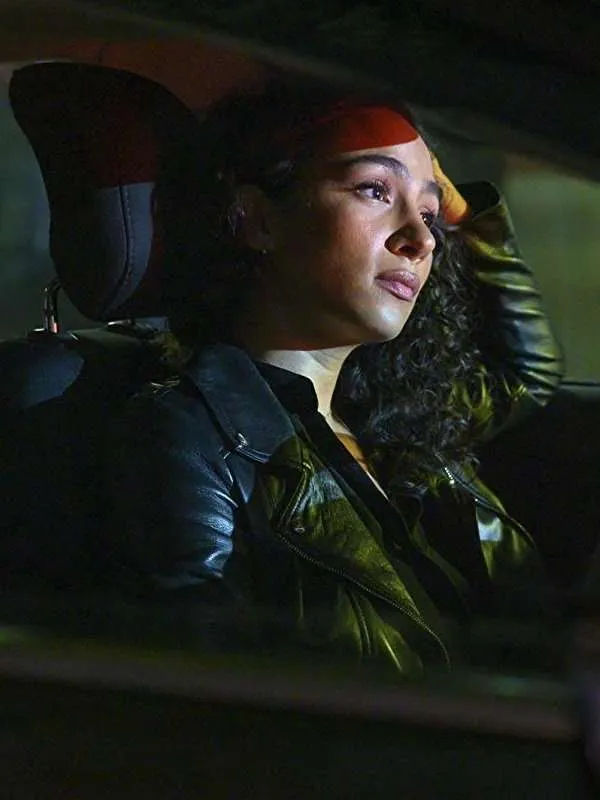 Prodigal Son Dani Powell Aurora Perrineau Leather Jacket