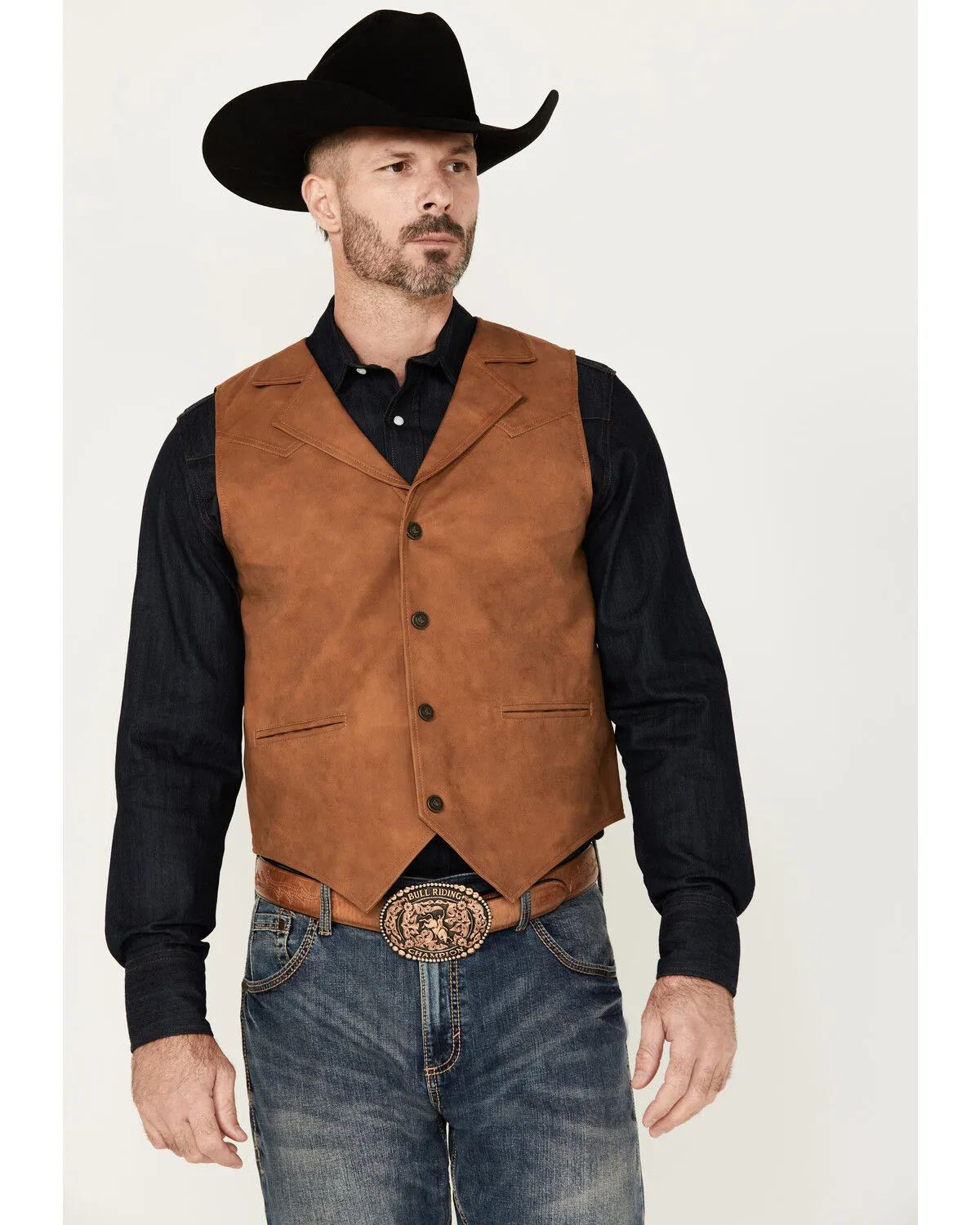 Product Name:  Cody James Men's Hideout Faux Leather Vest