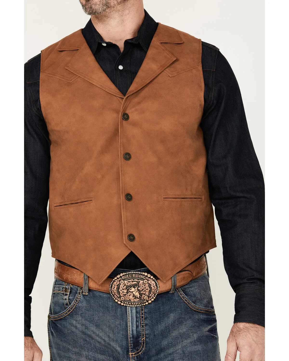 Product Name:  Cody James Men's Hideout Faux Leather Vest