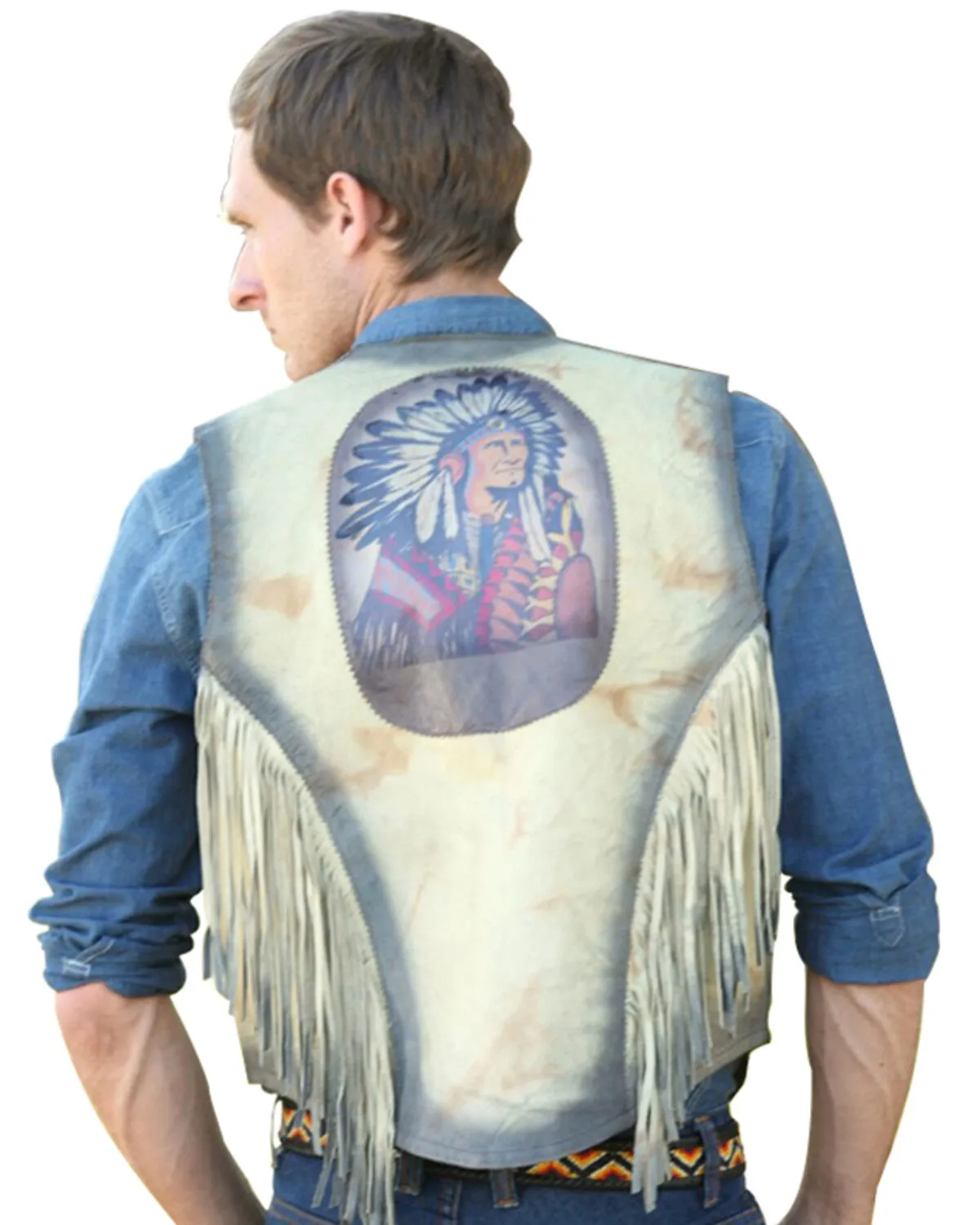 Product Name:  Kobler Leather Men's Indian Vest