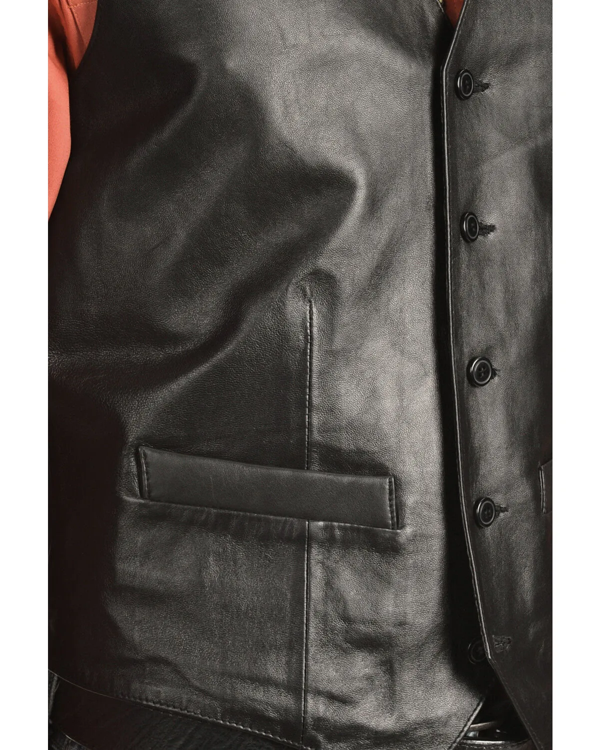 Product Name:  Scully Men's Lamb Leather Western Vest - Tall