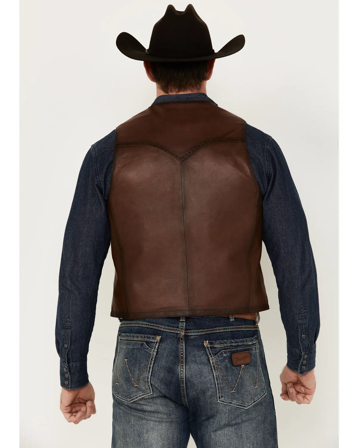 Product Name:  Scully Men's Leather Vest