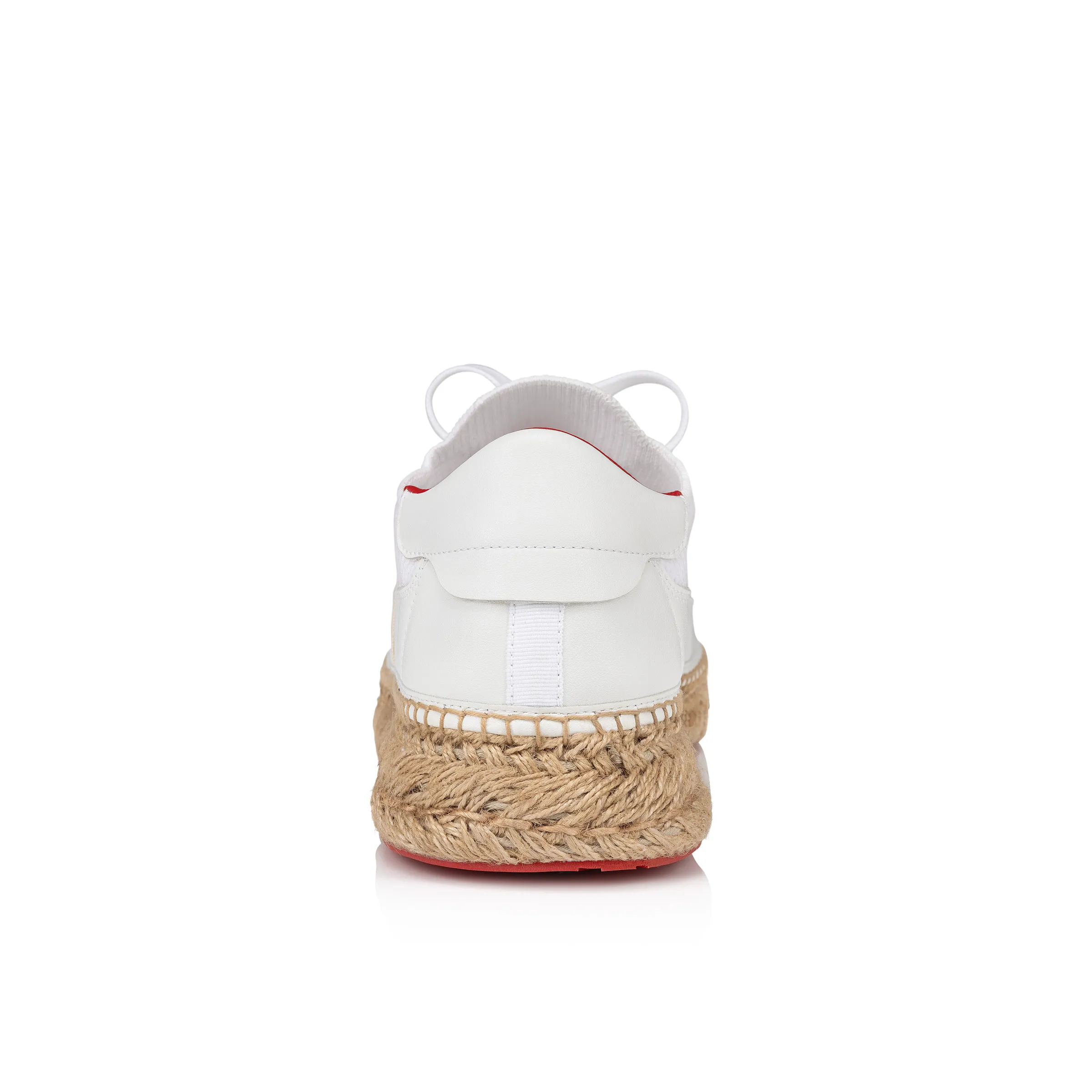 Provencal Sneakers - Calf leather and mesh - White - Men