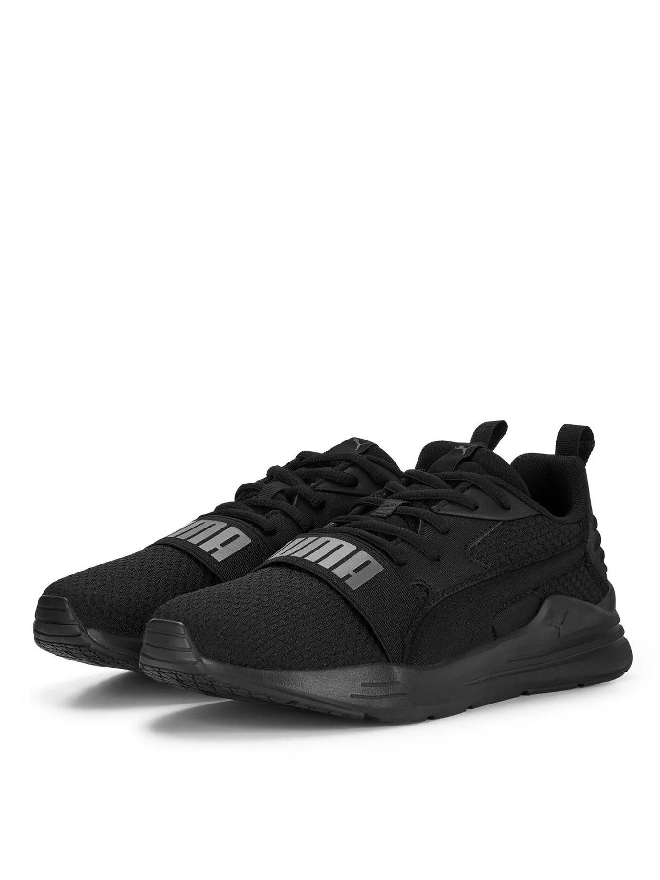 Puma Mens Wired Run Pure Trainers - Black