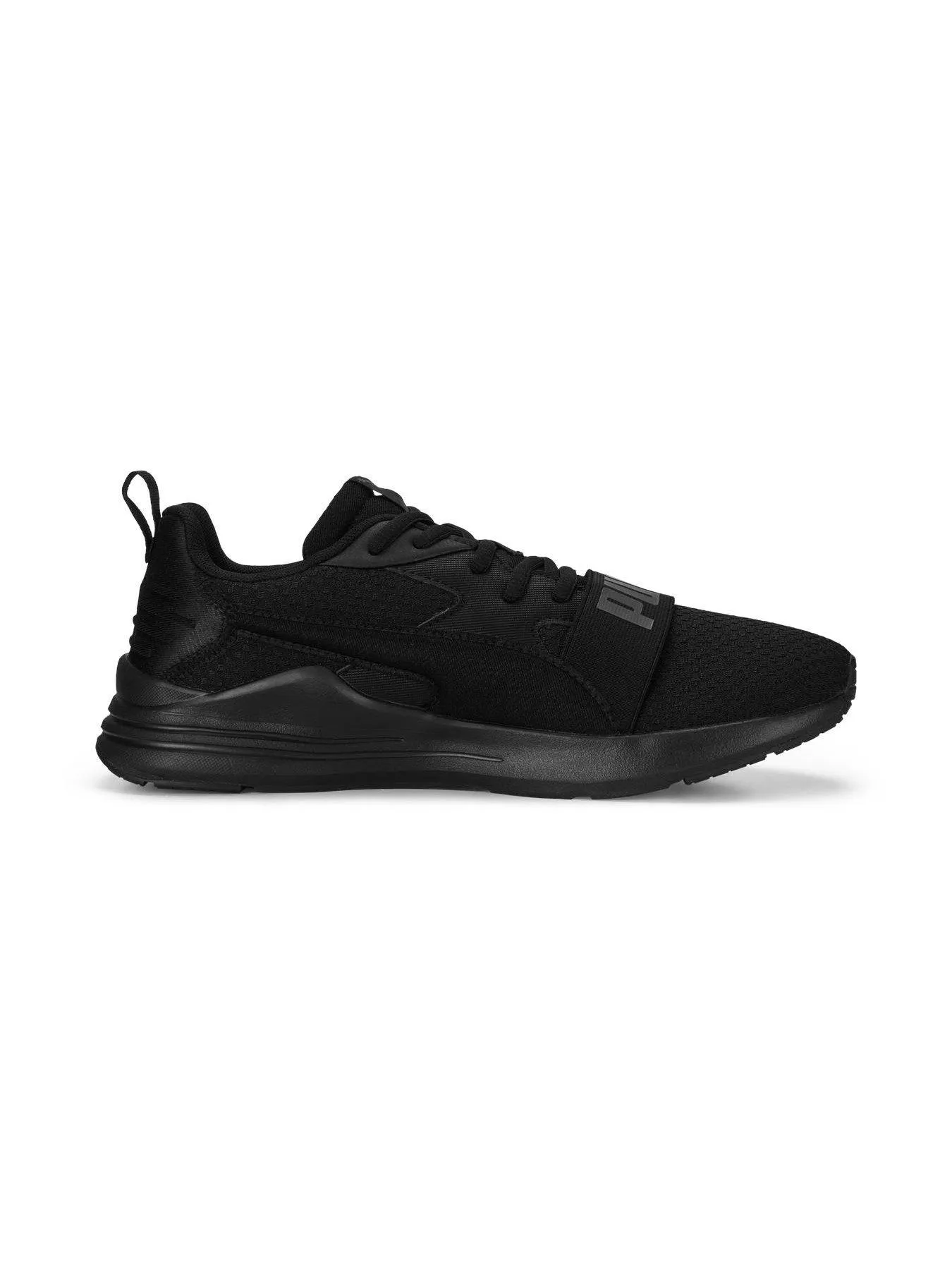 Puma Mens Wired Run Pure Trainers - Black