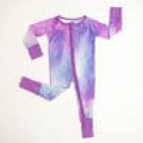 Purple  convertible romper/sleeper