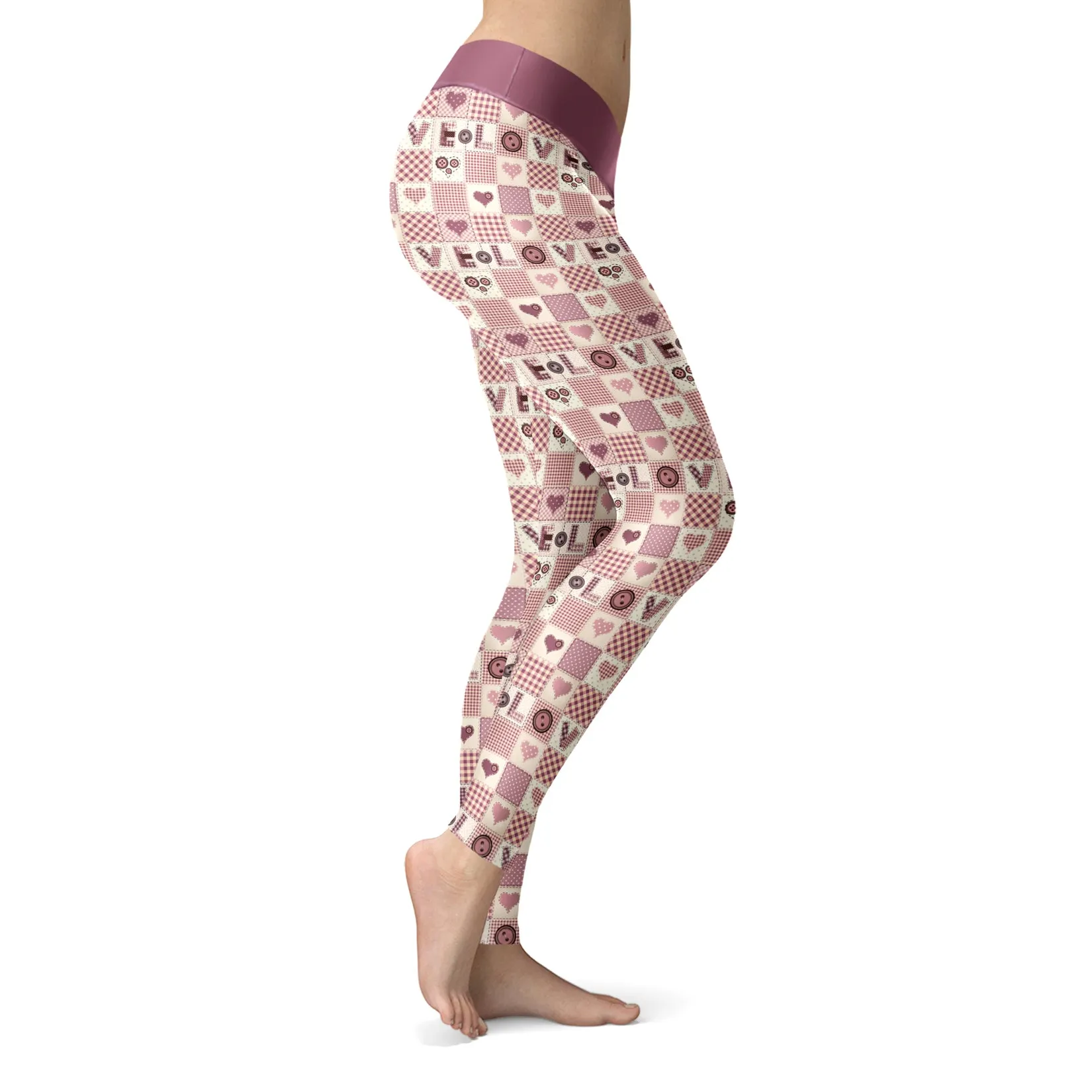 Quilted Love Leggings