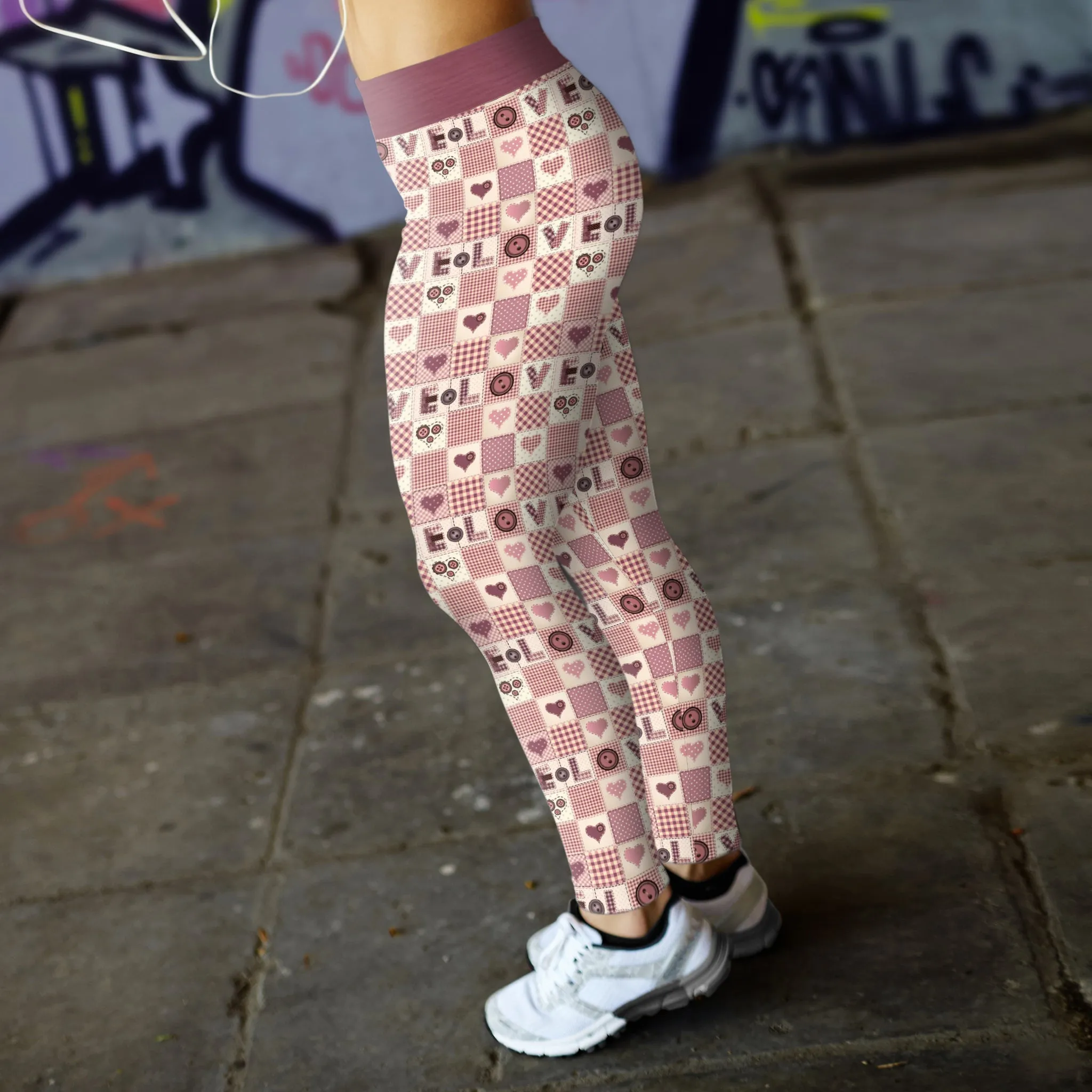 Quilted Love Leggings