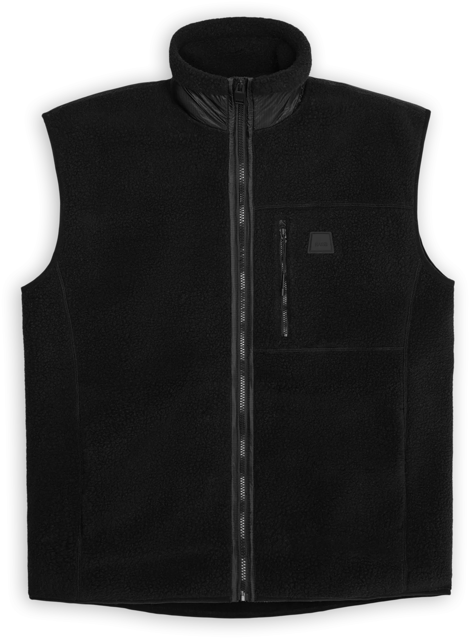 Rains Unisex Yermo Fleece Vest T1 Black | Buy Rains Unisex Yermo Fleece Vest T1 Black here | Outnorth