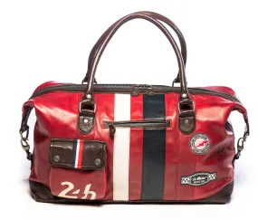 Red cowhide bag we 48h