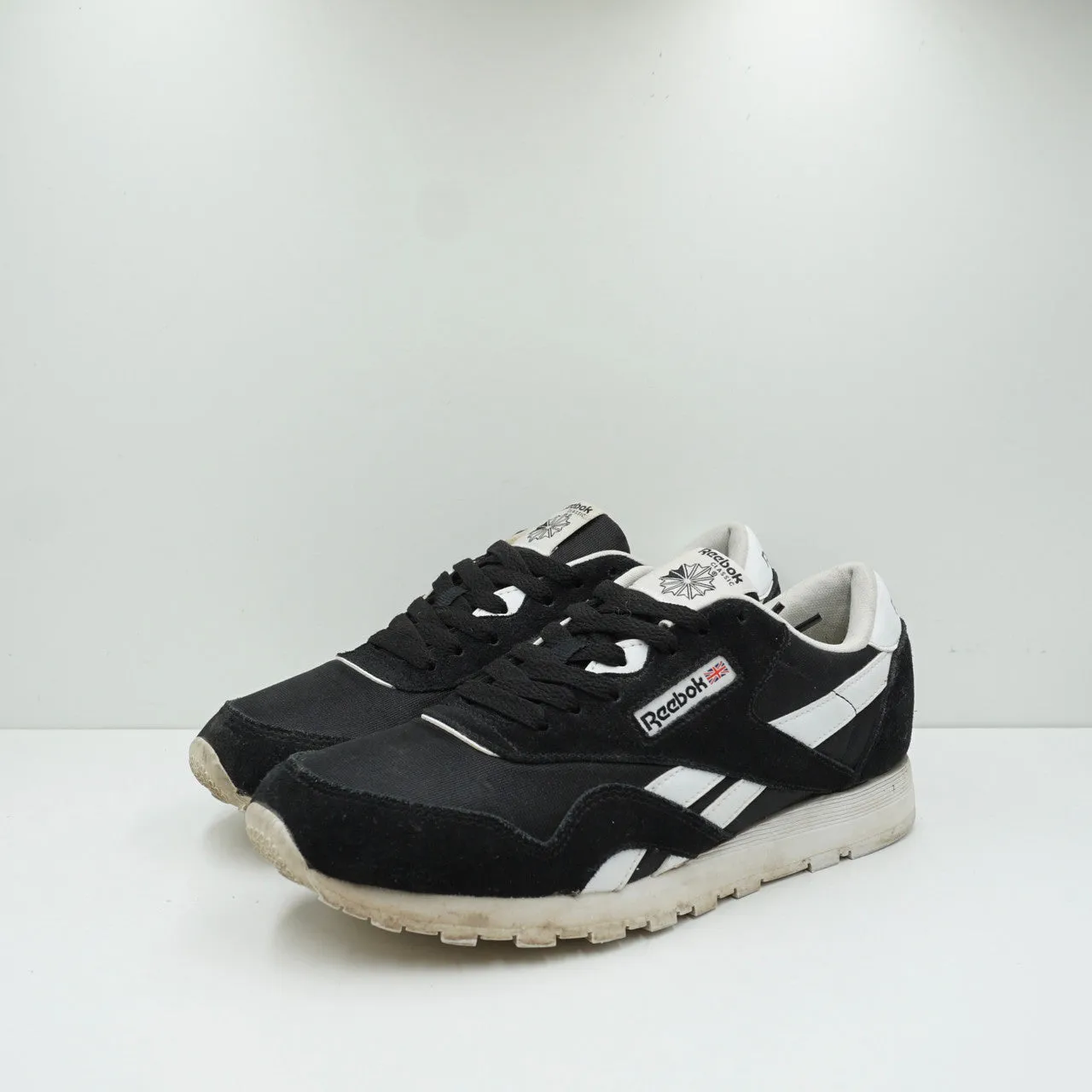 Reebok Classic CL Nylon Black White