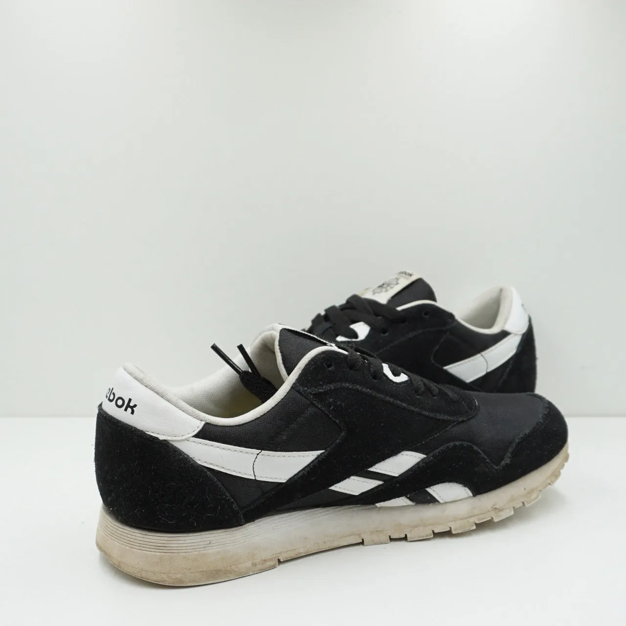 Reebok Classic CL Nylon Black White