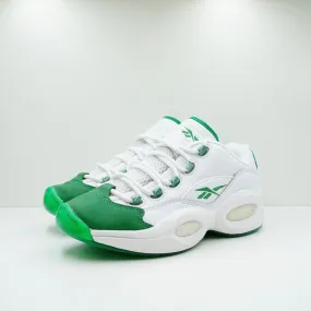 Reebok Question Low Green Toe