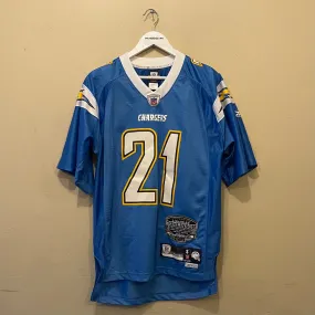 Reebok San Diego Chargers Tomlinson #21 Blue NFL Jersey