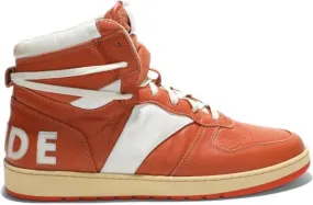 RHUDE Rhecess high-top sneakers Orange