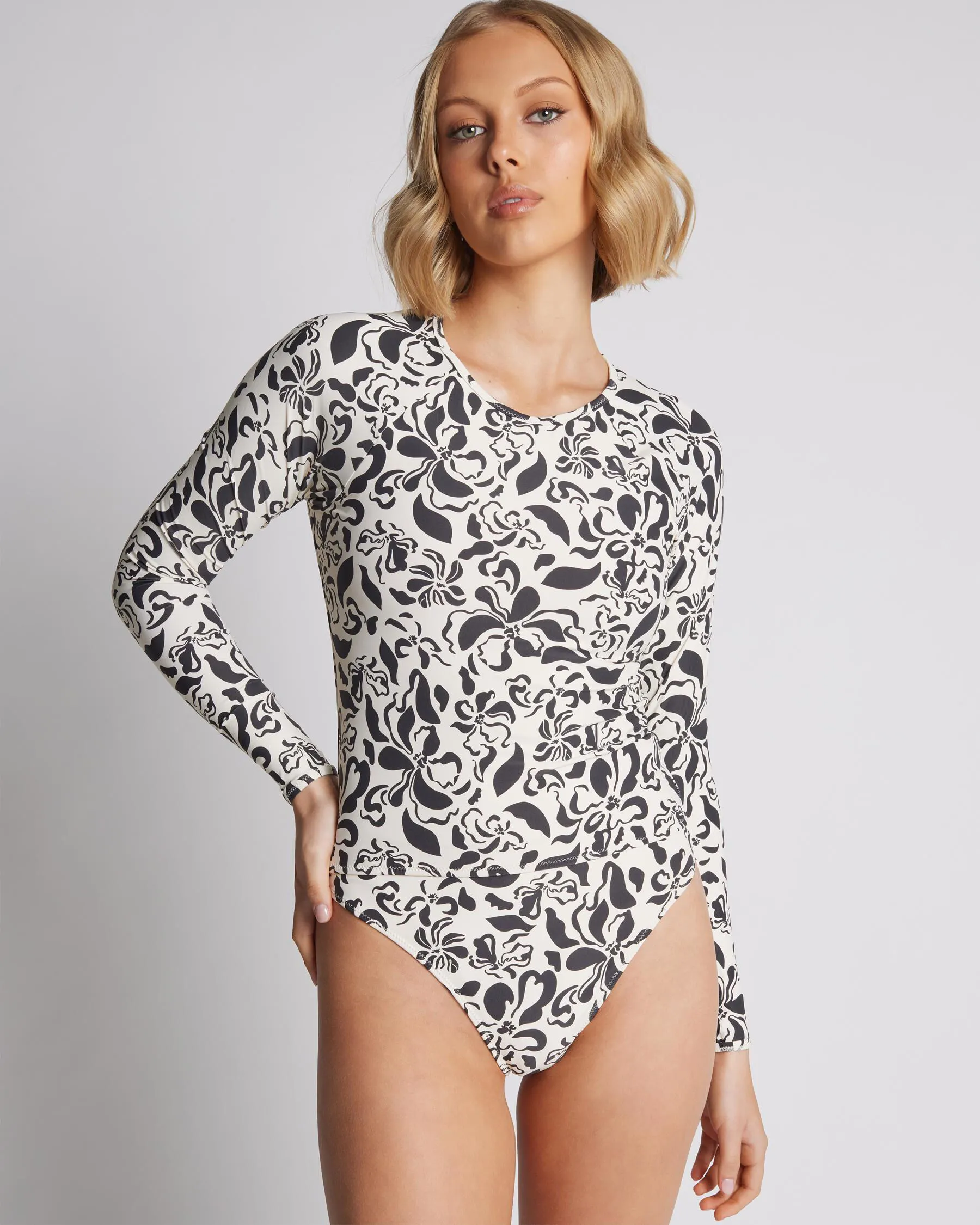 Rhythm Sundance Floral Long Sleeve Rash Vest