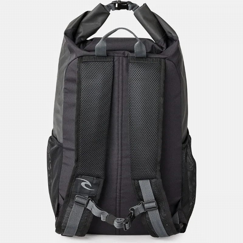 Rip Curl SURF SERIES VENTURA 25L BACKPACK IN BLACK & GREY