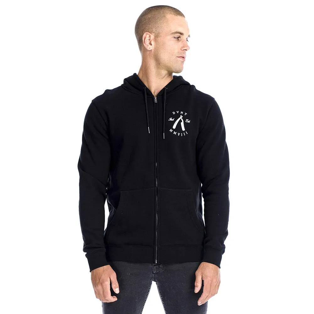 Rough Cuts Zip Up Hoodie