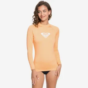 Roxy WHOLE HEARTED - LONG SLEEVE UPF 50 RASH VEST FOR WOMEN ORANGE