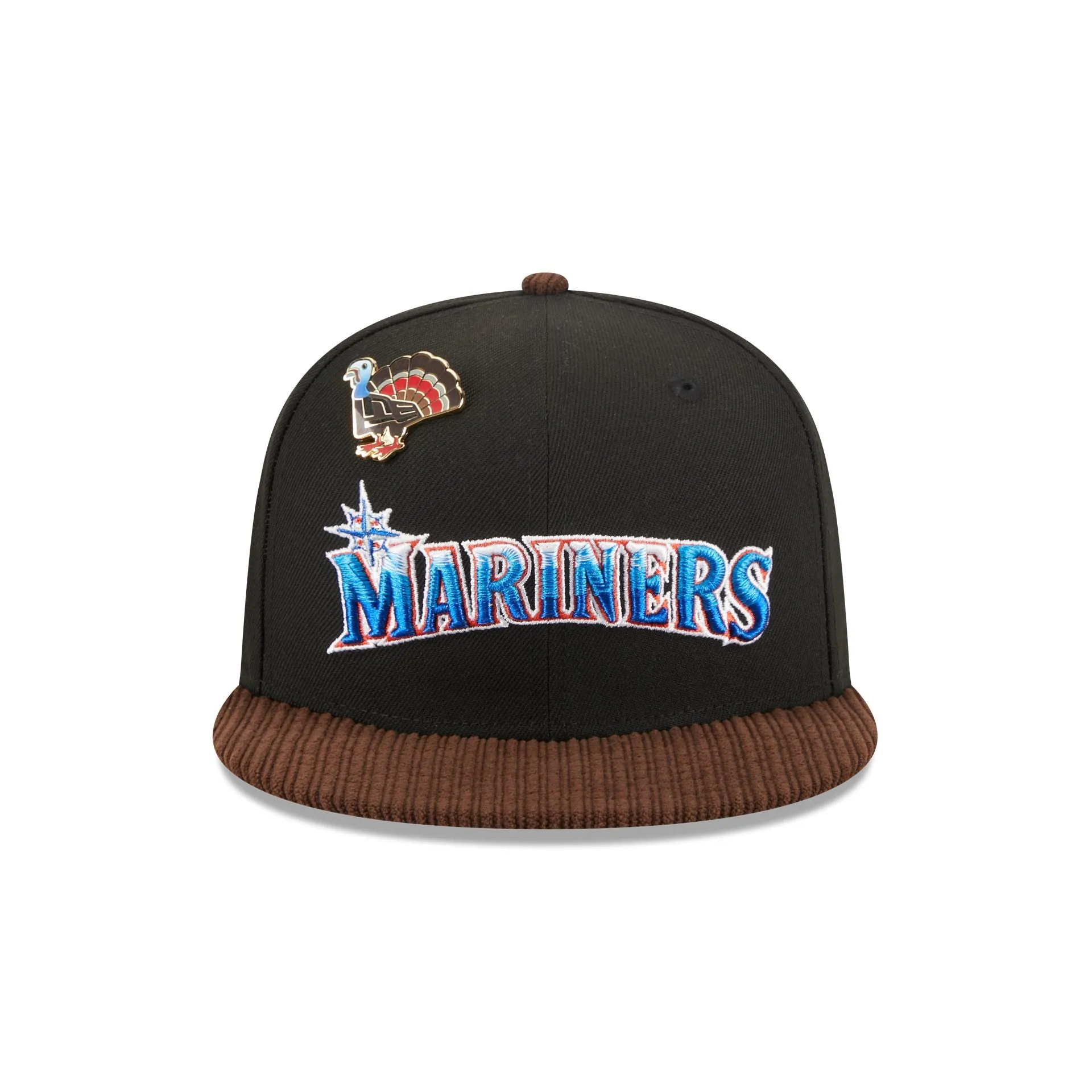 Seattle Mariners Feathered Cord 59FIFTY Fitted Hat