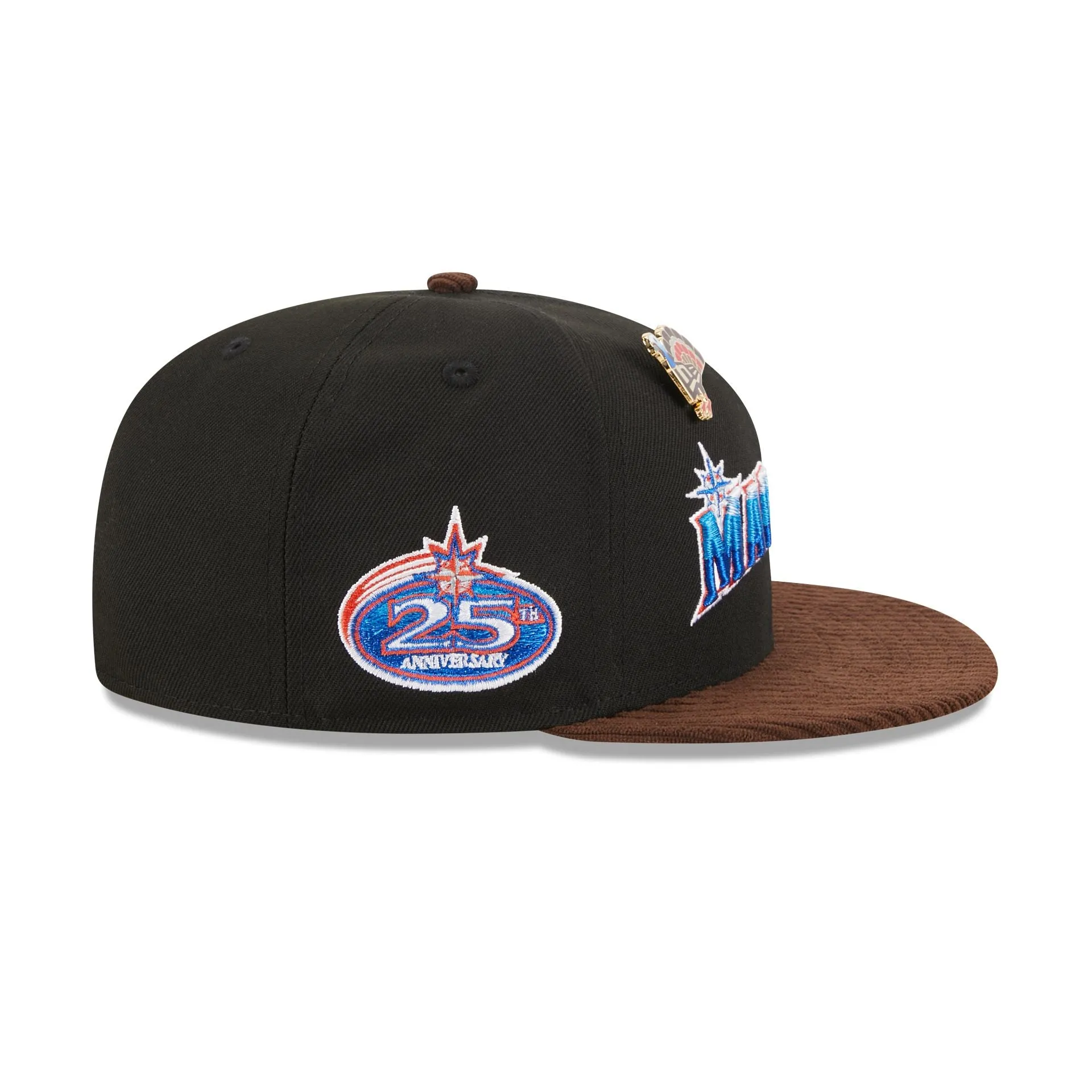 Seattle Mariners Feathered Cord 59FIFTY Fitted Hat