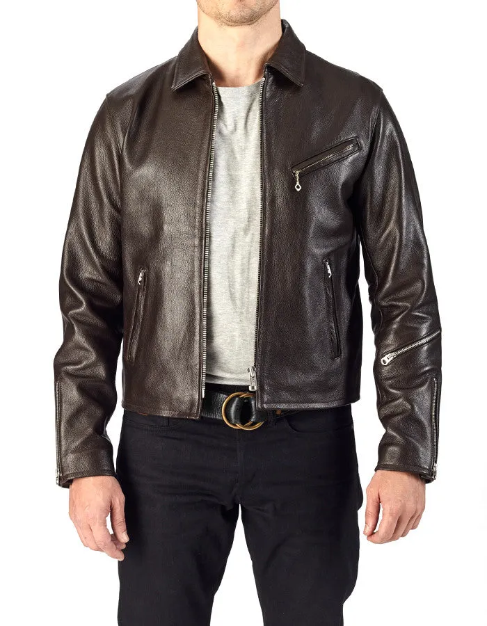 SHIFTER - Leather Blouson Jacket