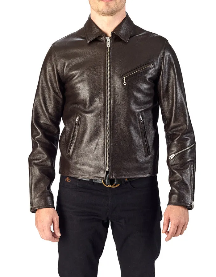 SHIFTER - Leather Blouson Jacket