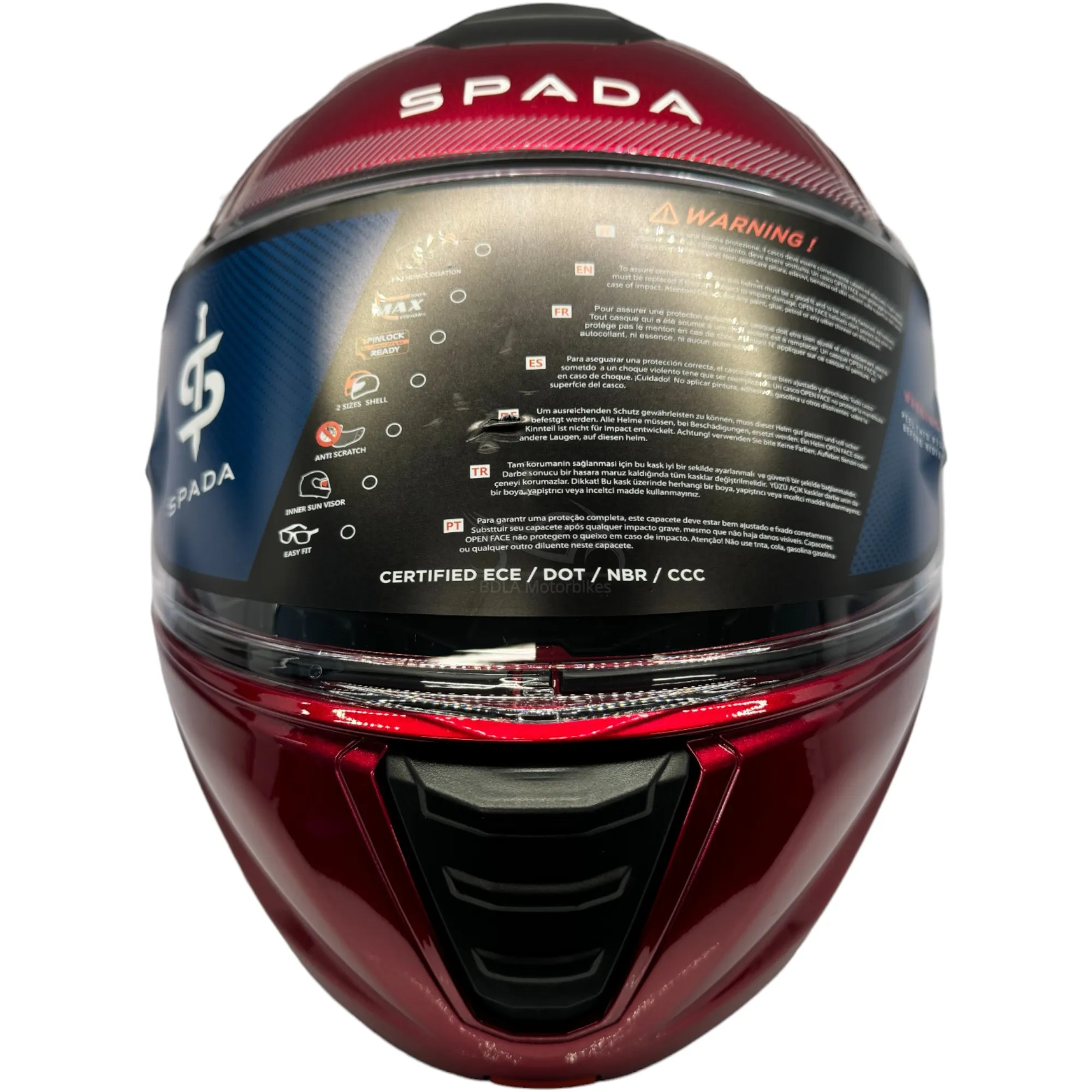 Spada Orion 2 Allure Helmet - Red/Blue