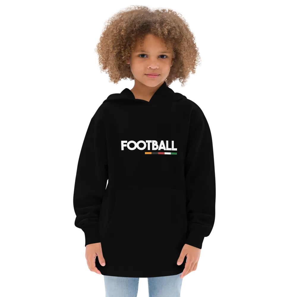 Sqdltd Football I Leoni Alati Kids fleece hoodie WL