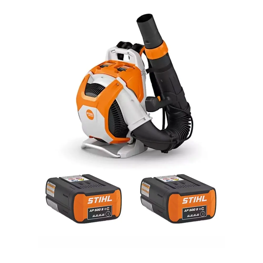 STIHL AP 36V(x2) Backpack Blower Cordless 789 CFM (9.4Ah Batteries) BRA 600 Kit 