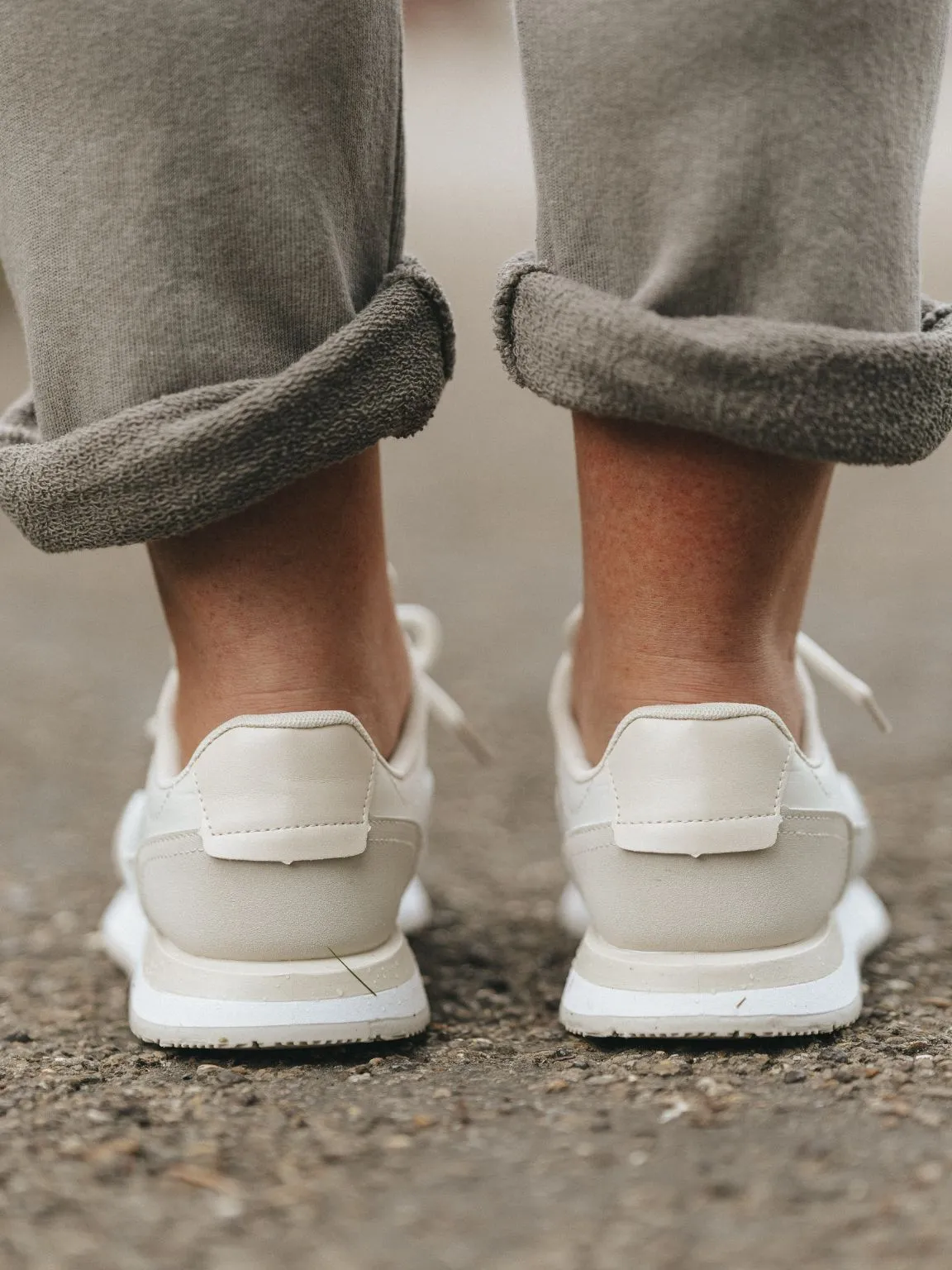 Stone Athena Colour Block Trainers