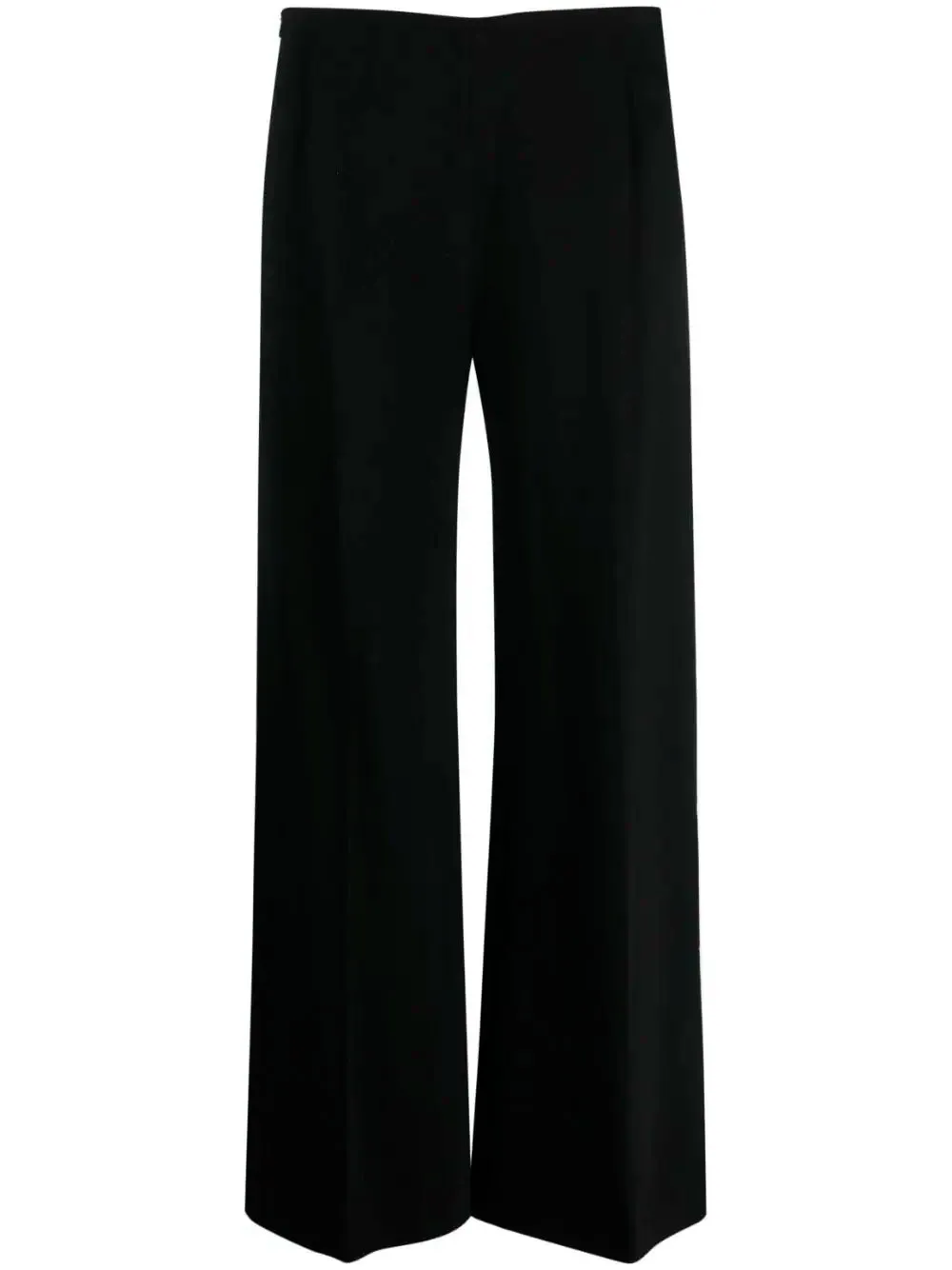 Straight-leg cropped trousers