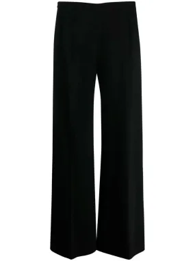 Straight-leg cropped trousers