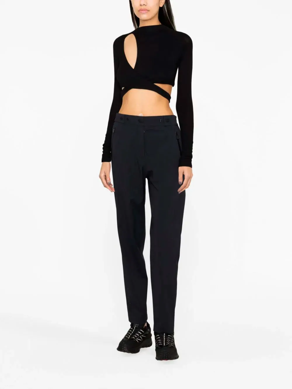 Straight-leg trousers