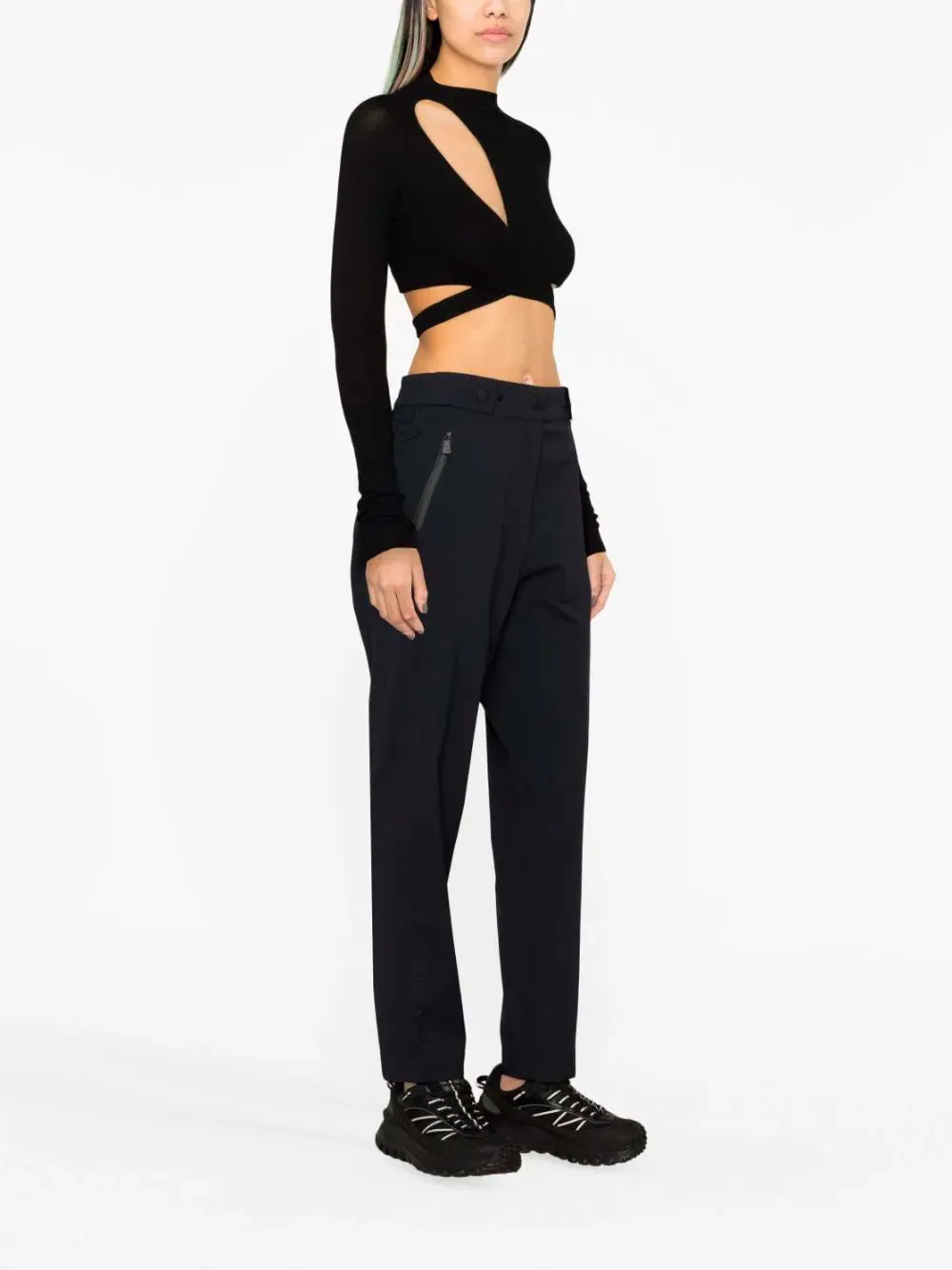 Straight-leg trousers