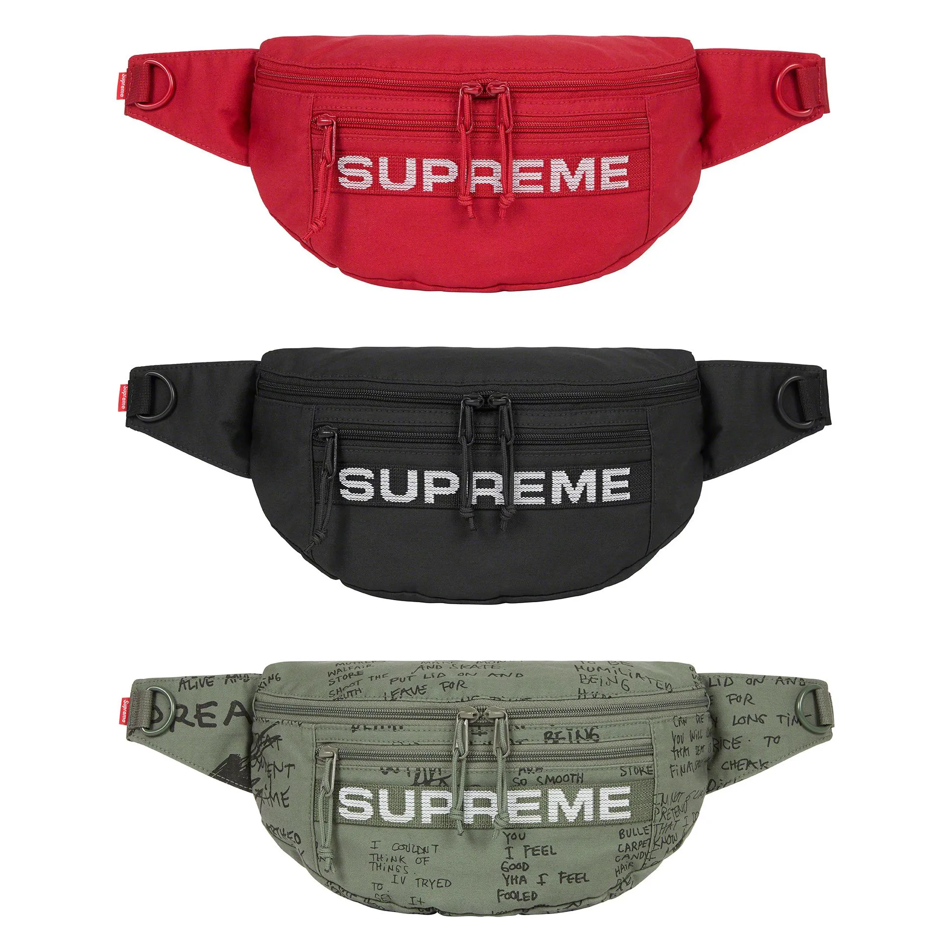 SUPREME 23SS MILITARY WAIST BAG