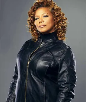 The Equalizer 2021 Queen Latifah Black Leather Jacket