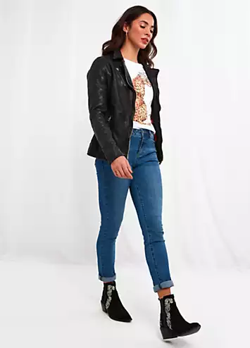 The Forever Leather Jacket by Joe Browns | Look Again