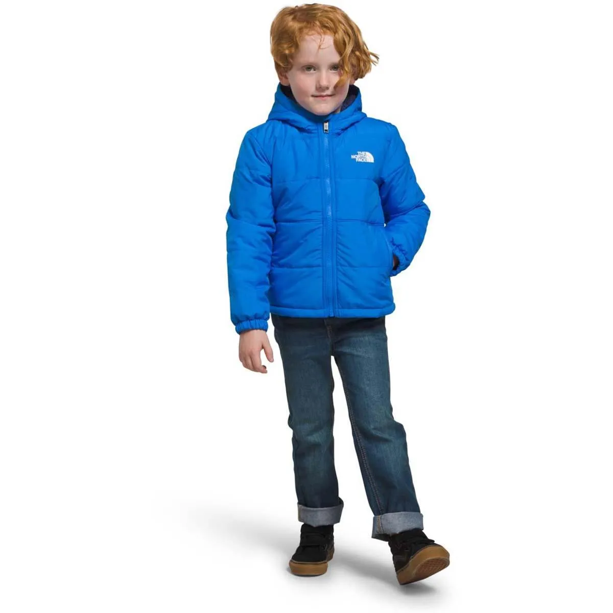 The North Face Kid's Reversible Mt Chimbo Full-Zip Hooded Jacket