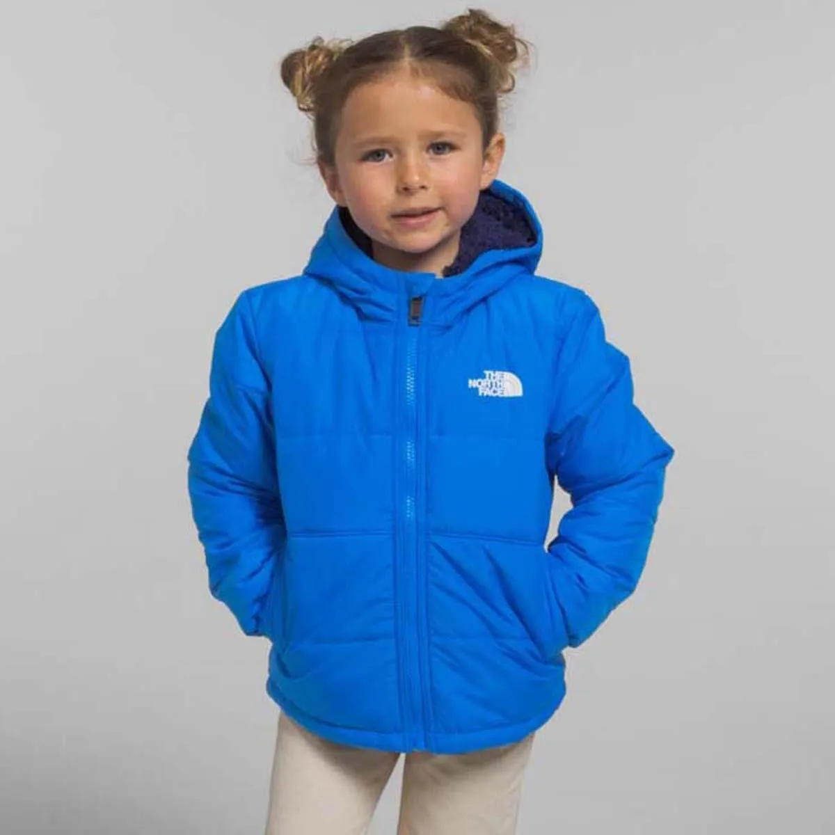 The North Face Kid's Reversible Mt Chimbo Full-Zip Hooded Jacket