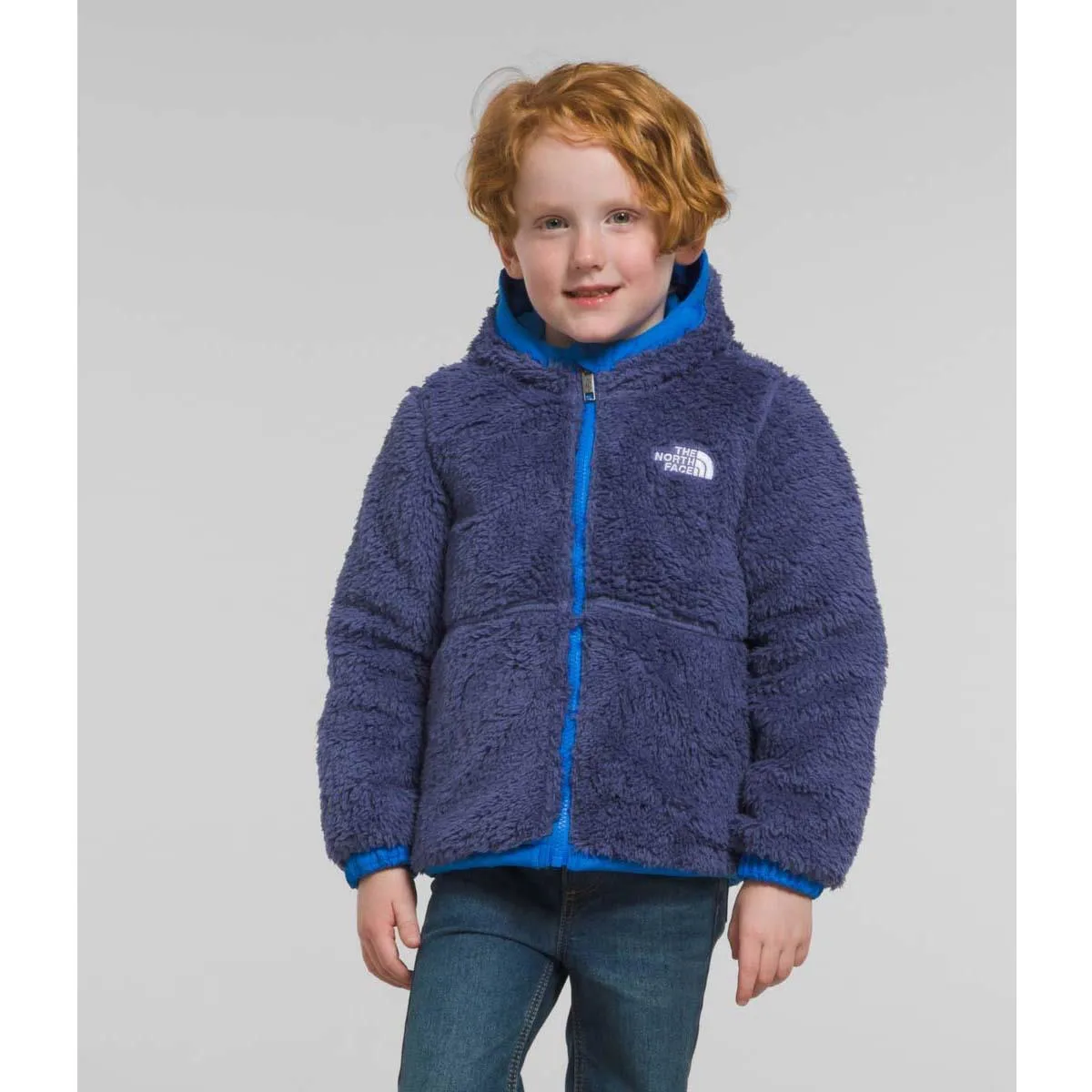 The North Face Kid's Reversible Mt Chimbo Full-Zip Hooded Jacket