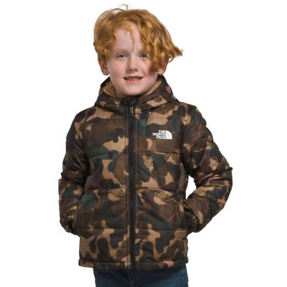 The North Face Kid's Reversible Mt Chimbo Full-Zip Hooded Jacket