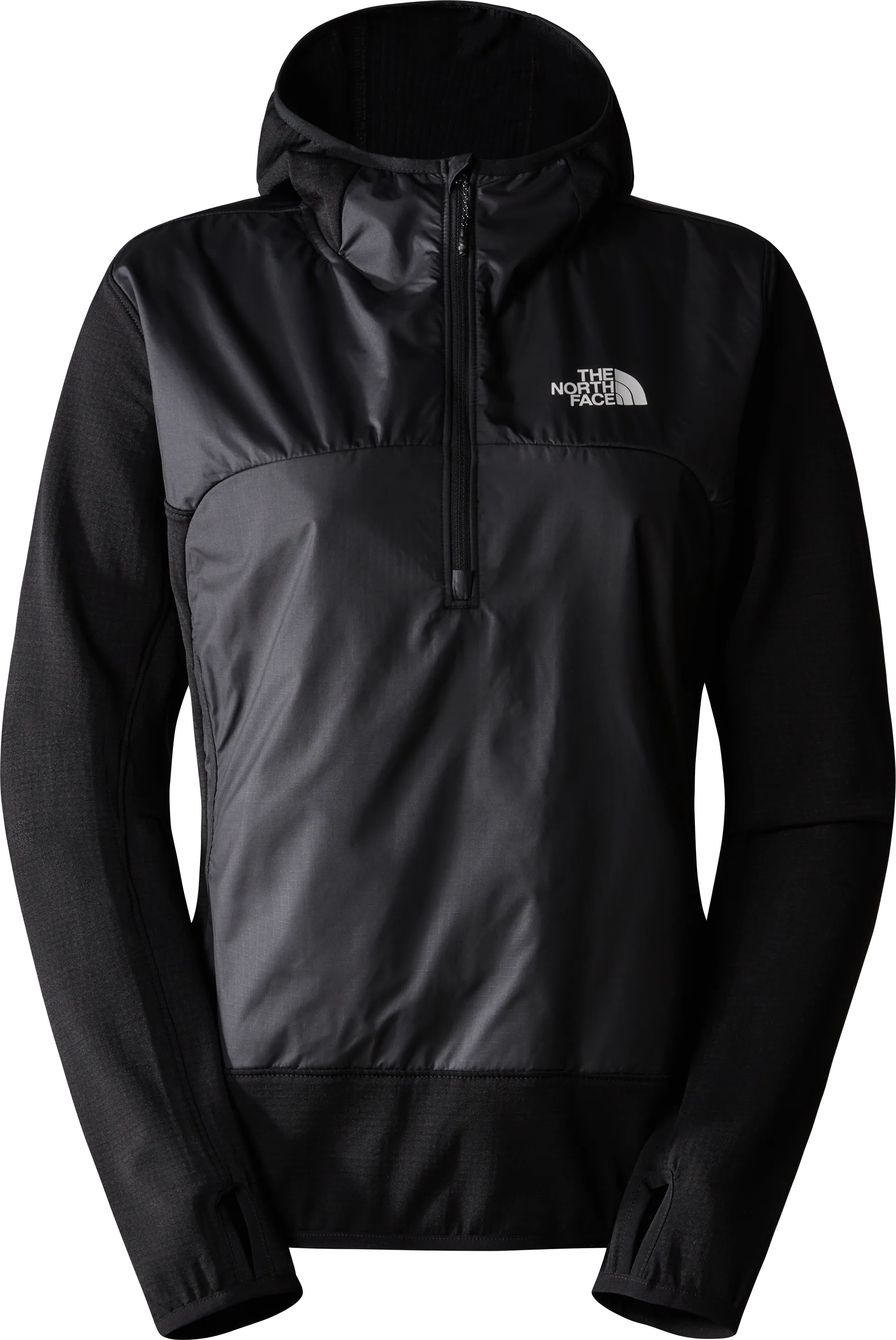 The North Face Women's Winter Warm Pro 1/4 Zip Hooded Jacket TNF Black | Buy The North Face Women's Winter Warm Pro 1/