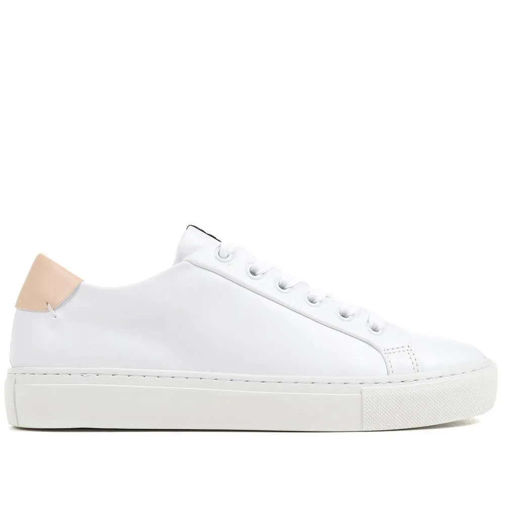 Tillie Apple Leather Trainers - TILLIE / 323 515