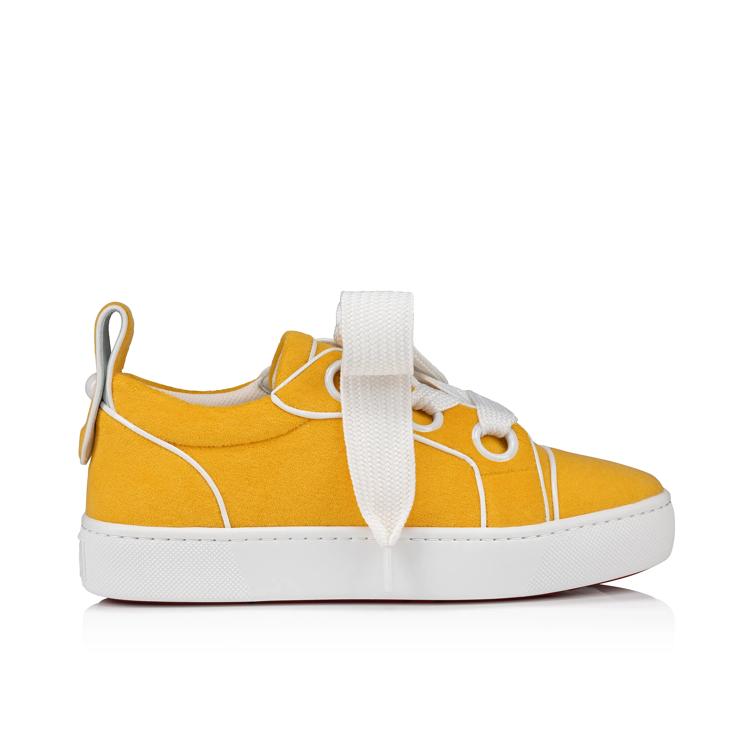 Toy Toy Sneakers - Sponge cotton and patent calf leather - Pollen - Men