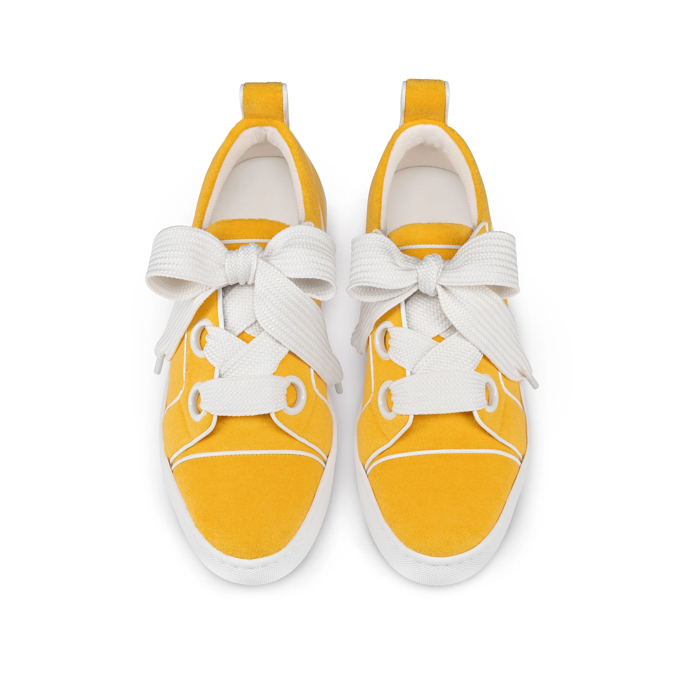 Toy Toy Sneakers - Sponge cotton and patent calf leather - Pollen - Men