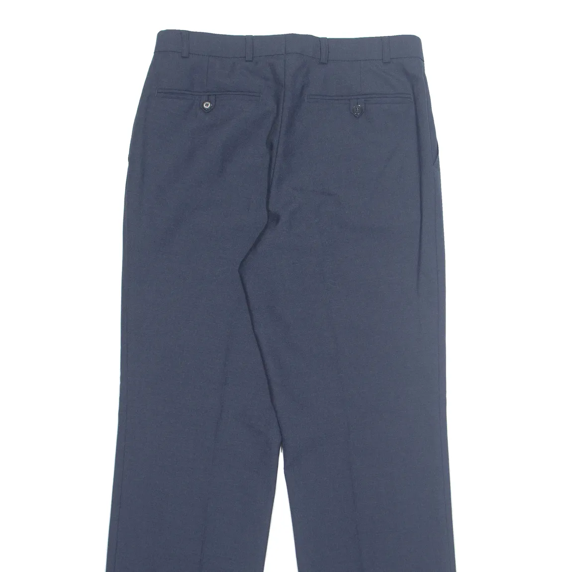 TURNS Chino Workwear Mens Trousers Blue Regular Straight W32 L31